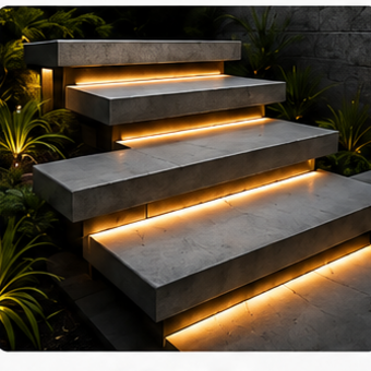 FLOATING STEP SYSTEM